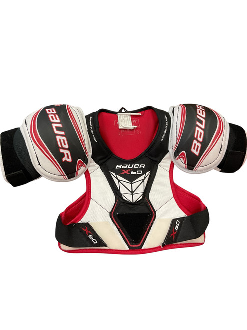 Vist Large View of Product Image Which is Used Bauer X60 Junior Shoulder Pads MD