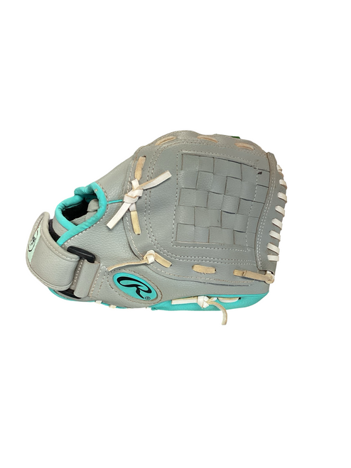 Vist Large View of Product Image Which is Used Rawlings PLAYERS SERIES BB/SB Glove RH Throw Grey 11"