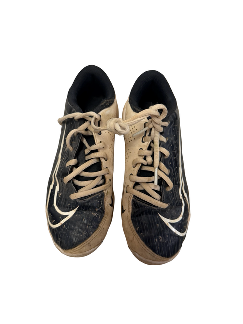 Vist Large View of Product Image Which is Used Nike VAPOR ULTRAFLY 4 KEYSTONE DAO702-001 Baseball Cleats White Junior 02