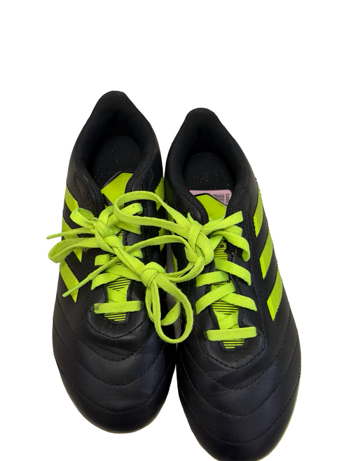 Vist Large View of Product Image Which is Used Adidas GOLETTO VIII FG ID6118 Soccer Cleats Black Junior 01.5