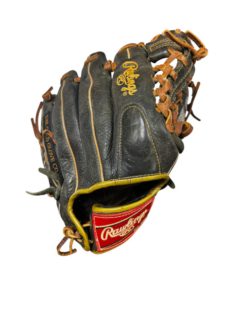 Vist Large View of Product Image Which is Used Rawlings PRO SELECT BB/SB Glove RH Throw Black 11 1/2"