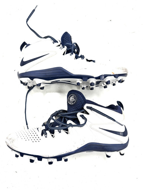 Vist Large View of Product Image Which is Used Nike LAX Cleats Mens White Senior 11.5