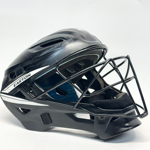 Vist Large View of Product Image Which is Used Easton JEN SCHRO THE VERY BEST Catchers Helmet w/Mask Black LG