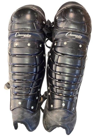 Vist Large View of Product Image Which is Used Champion Sports SHIN GUARDS Umpire Leg Guards