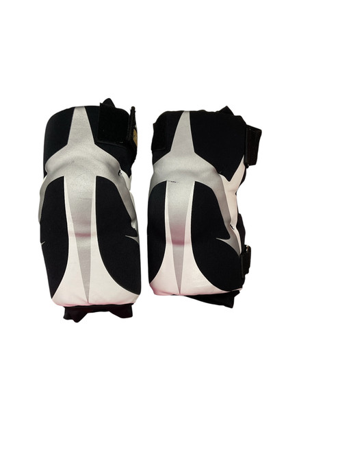 Vist Large View of Product Image Which is Used Brine ELBOW PADS Lacrosse Arm Pads/Guards Black MD