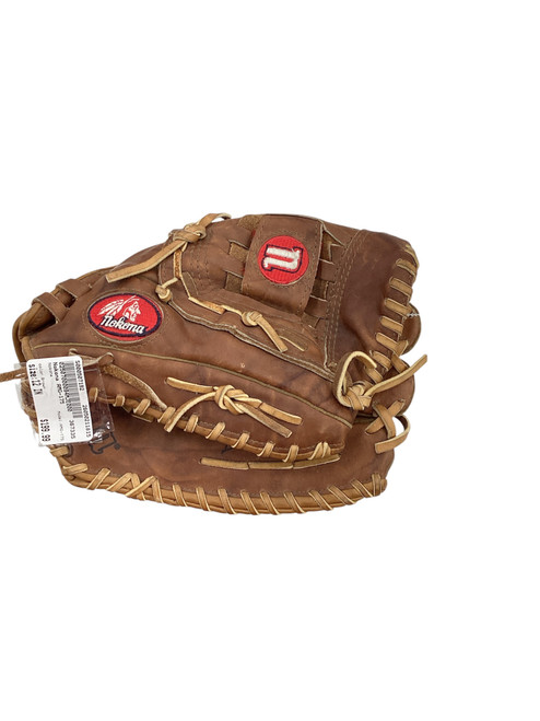 Vist Large View of Product Image Which is Used Nokona AMG-175 BB/SB Glove RH Throw Brown 12"