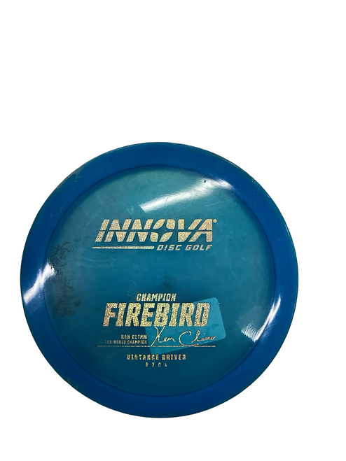 Vist Large View of Product Image Which is Used Innova FIREBIRD Disc Golf Driver Royal Blue