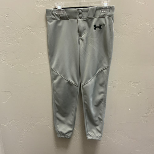 Vist Large View of Product Image Which is Used Under Armour PANTS BB/SB Pant Boys Grey XS
