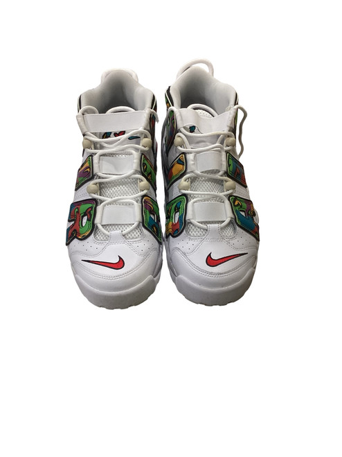 Vist Large View of Product Image Which is Used Nike Basketball Shoes M White Senior 10.5