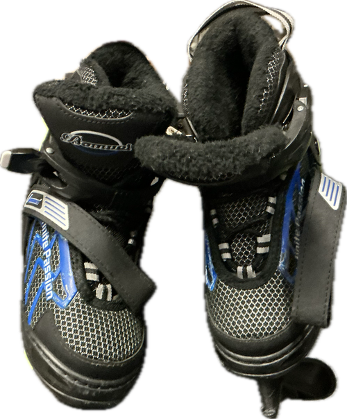 Vist Large View of Product Image Which is Used ADJ SKATES Boys Softboot Skate Royal Blue And Black Adjustable
