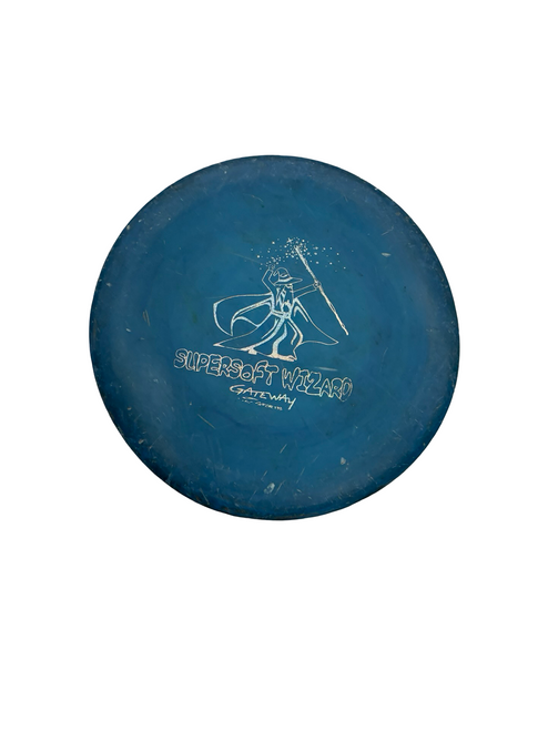 Vist Large View of Product Image Which is Used Gateway WIZARD Disc Golf Driver Royal Blue