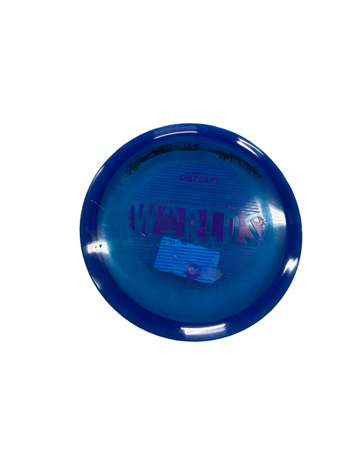 Vist Large View of Product Image Which is Used Discraft PASSION Disc Golf Driver Royal Blue