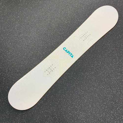 Vist Large View of Product Image Which is Used CAPITA MAGNOLIA Womens Snowboard Only White 147 cm