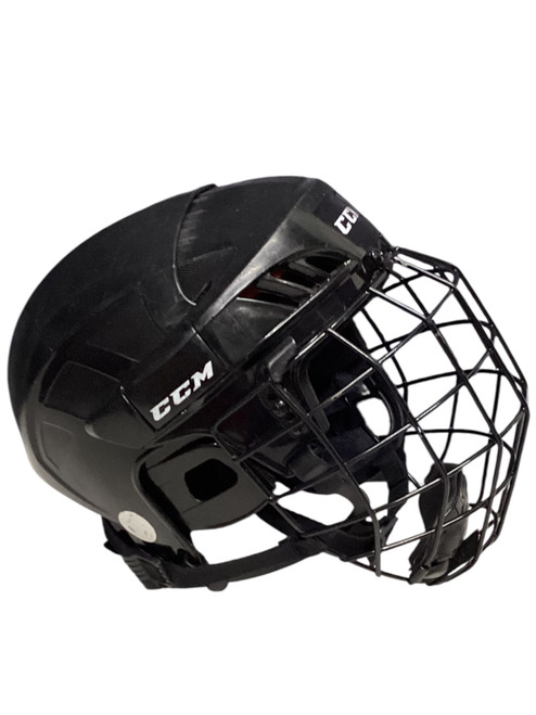 Vist Large View of Product Image Which is Used CCM 50 Helmet Cage Combo Black MD