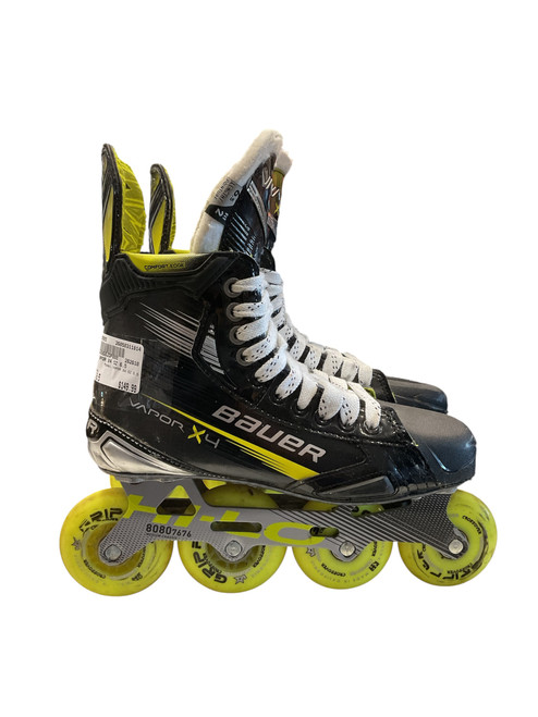 Vist Large View of Product Image Which is Used Bauer VAPOR X4 SZ 6.5 Senior Aggressive Skates Black Senior 6.5