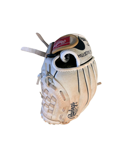Vist Large View of Product Image Which is Used Rawlings HIGHLIGHT BB/SB Glove RH Throw Grey 10"