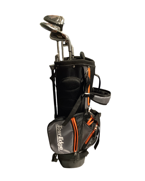 Vist Large View of Product Image Which is Used Tour Edge SET Jr Package Set RH Black 6 Piece