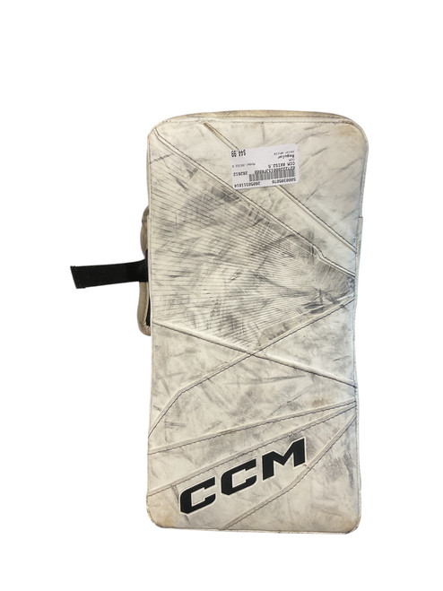 Vist Large View of Product Image Which is Used CCM AXIS2.5 Youth Goalie Blocker White