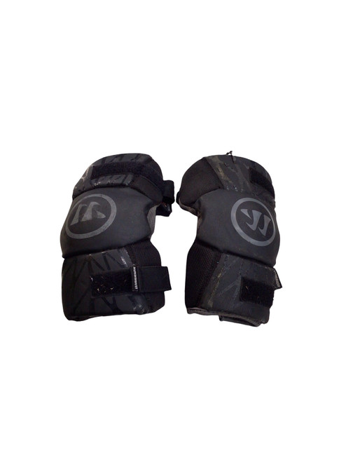 Vist Large View of Product Image Which is Used Warrior BURN NEXT ARM PADS Lacrosse Arm Pads/Guards Black SM