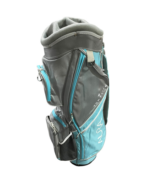 Vist Large View of Product Image Which is Used Top Flite AURA Womens Cart Bag Turquoise