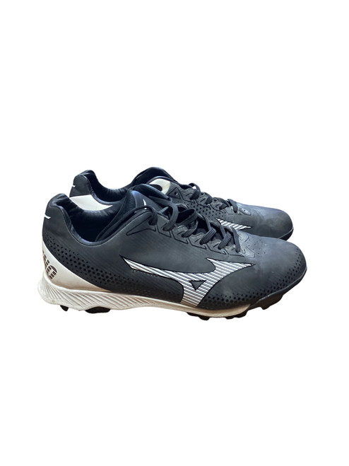 Vist Large View of Product Image Which is Used Mizuno BB/SB Cleats Black Junior 04