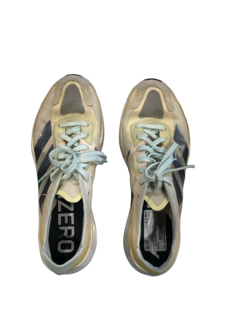 Vist Large View of Product Image Which is Used Adidas ADIZERO BOSTON II Running/X-Train Shoes W Yellow Senior 9
