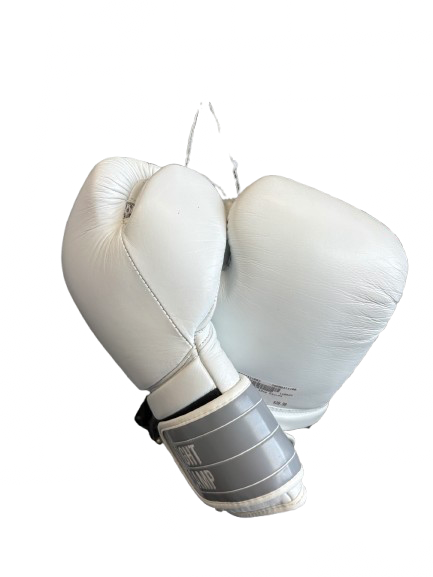 Vist Large View of Product Image Which is Used Boxing Gloves White Senior