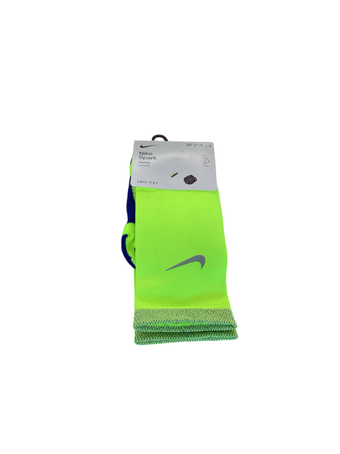 Vist Large View of Product Image Which is Used Nike FB Socks Neon Green LG