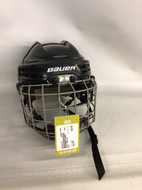Vist Large View of Product Image Which is Used Bauer PROFILE Helmet Cage Combo Black SM
