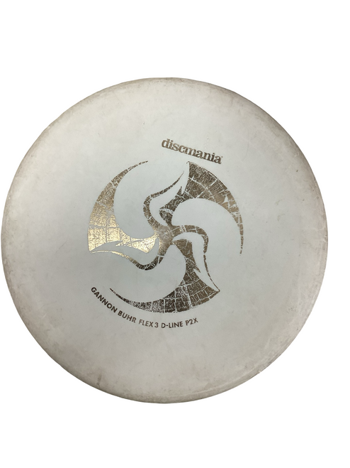 Vist Large View of Product Image Which is Used Discmania P2X Disc Golf Putter White