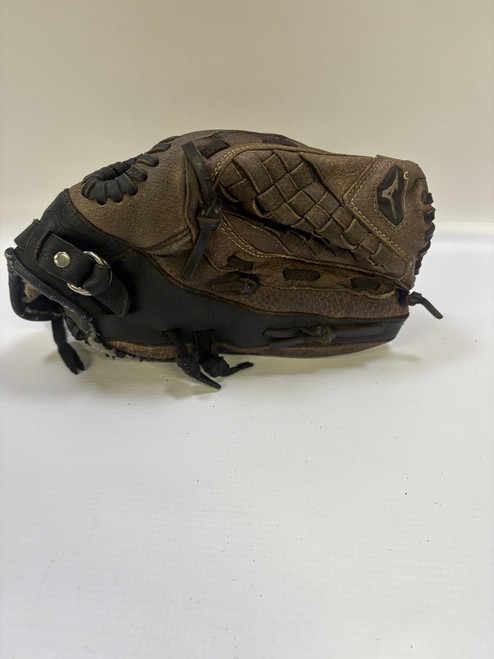 Vist Large View of Product Image Which is Used Mizuno POWER CLOSE BB/SB Glove RH Throw Brown 10 1/2"