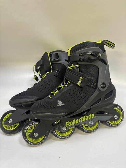 Vist Large View of Product Image Which is Used Rollerblade ZETRABLADE ELITE Senior Rec Fitness Skates Black Senior 7