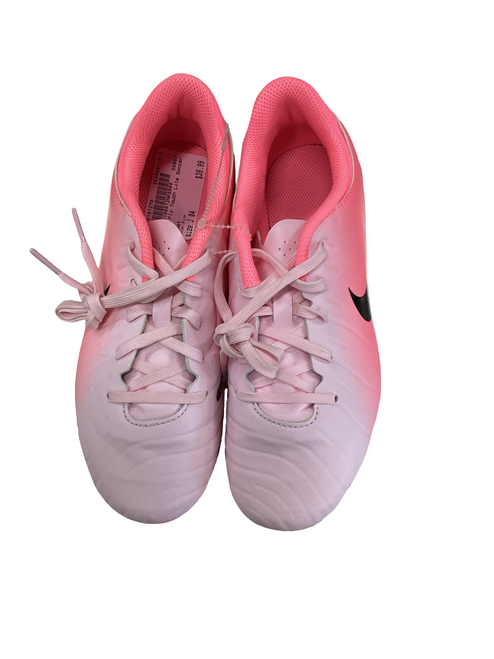 Vist Large View of Product Image Which is Used Nike Soccer Cleats Pink Junior 04