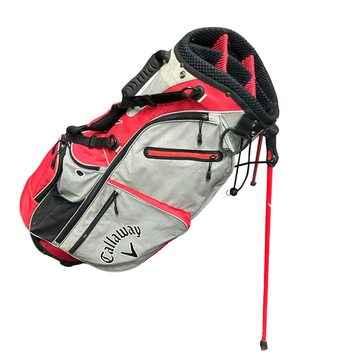 Vist Large View of Product Image Which is Used Callaway 6 WAY STAND BAG Mens Stand Bag Grey