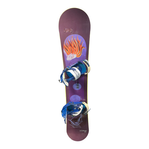 Vist Large View of Product Image Which is Used Sims THE COLLECTION Mens Board/Bindings Purple 149 cm