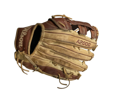 Vist Large View of Product Image Which is Used Wilson A200 BB/SB Glove LH Throw Brown 12 3/4"