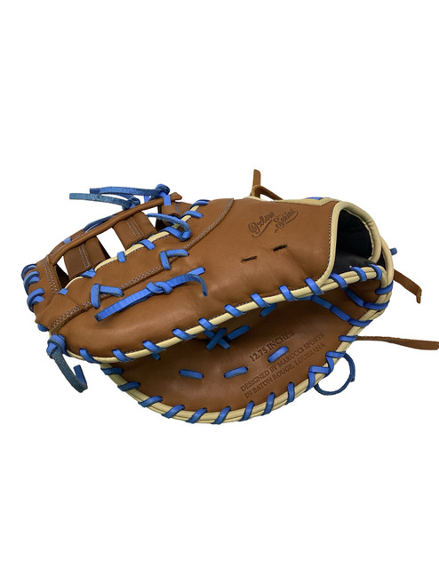 Vist Large View of Product Image Which is Used Marucci OXBOW BB/SB First Base LH Throw Brown 12 3/4"