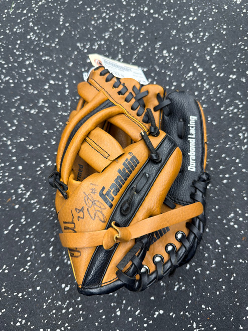 Vist Large View of Product Image Which is Used Franklin 4609 BB/SB Glove RH Throw Brown 9 1/2"