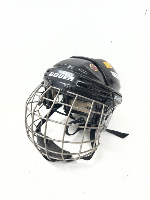Vist Large View of Product Image Which is Used Bauer 5000 Helmet Cage Combo Black SM