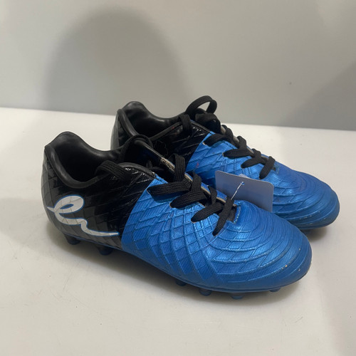 Vist Large View of Product Image Which is Used Eletto Soccer Cleats Navy Blue Junior 01