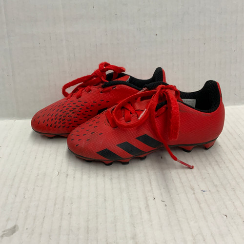 Vist Large View of Product Image Which is Used Adidas Soccer Cleats Red Youth 11.0