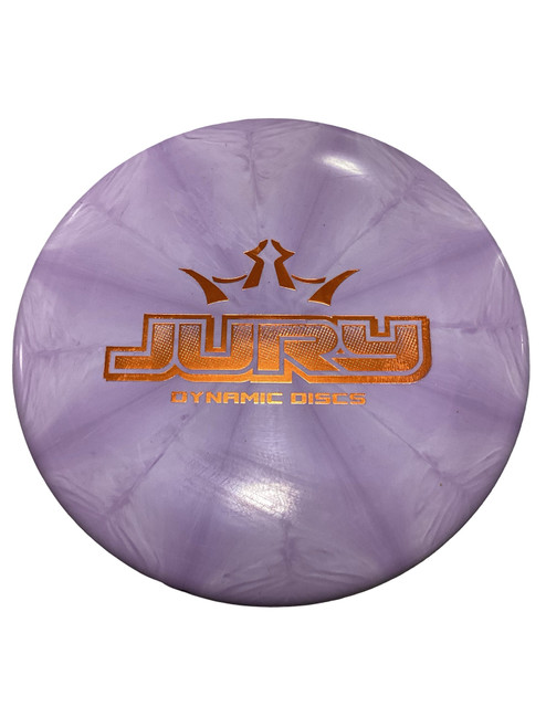 Vist Large View of Product Image Which is Used Dynamic Discs JURY Disc Golf Putter Pink