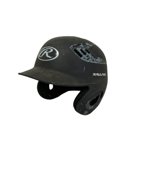 Vist Large View of Product Image Which is Used Rawlings R16J-R1 Jr oSFM Batting Helmet Black