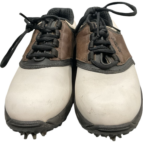 Vist Large View of Product Image Which is Used Foot Joy Jr Golf Shoes White Junior 02
