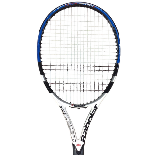 Vist Large View of Product Image Which is Used Babolat DRIVE Z LITE Adult Tennis Racquet Royal Blue 4 1/4"