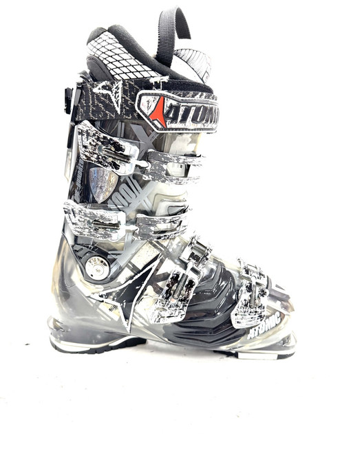 Vist Large View of Product Image Which is Used Atomic X100 Mens DH Ski Boot Black 265 MP - M08.5 - W09.5