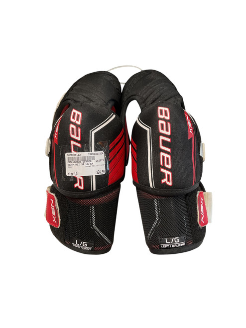 Vist Large View of Product Image Which is Used Bauer NSX SR LG EP Senior Elbow Pads LG