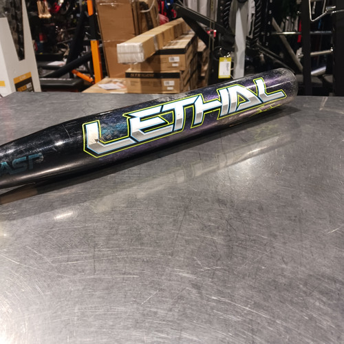 Vist Large View of Product Image Which is Used Worth LETHAL BB/SB Slowpitch Bat 34"