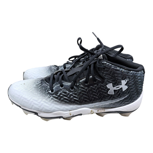 Vist Large View of Product Image Which is Used Under Armour SPOTLIGHT HAMMER Adult FB Cleats Black Senior 13