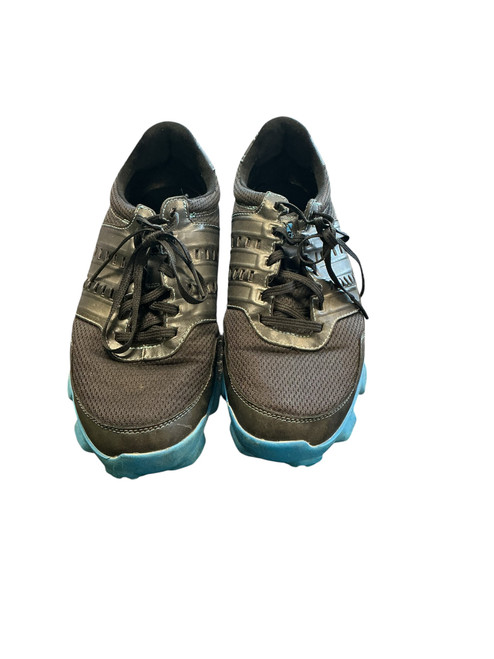 Vist Large View of Product Image Which is Used Adidas Mens Golf Shoes Black Senior 10